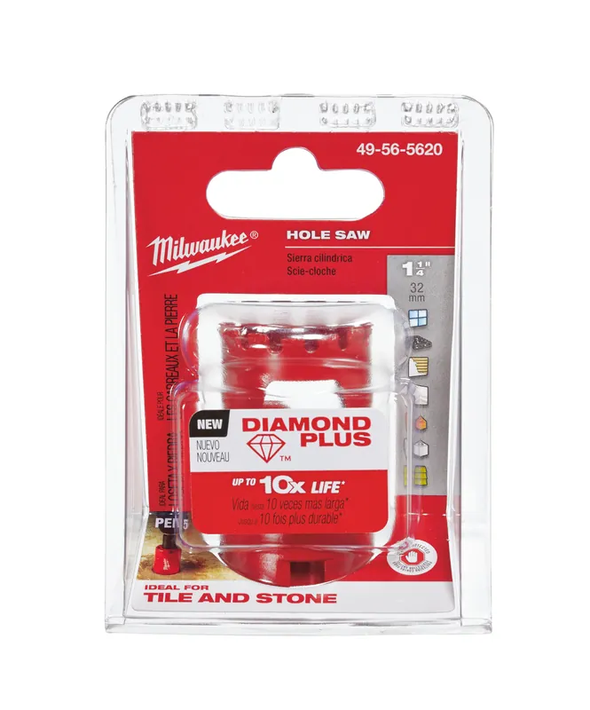 Milwaukee 49-56-5620 1-1/4 in. Diamond Plus Hole Saw