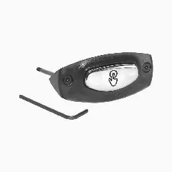 SK0491343-US20260702-105043-0 FLUSHMATE 0325172 Sloan EBV-130-A Single-Flush Button Cover Assembly With Screws - Image 1