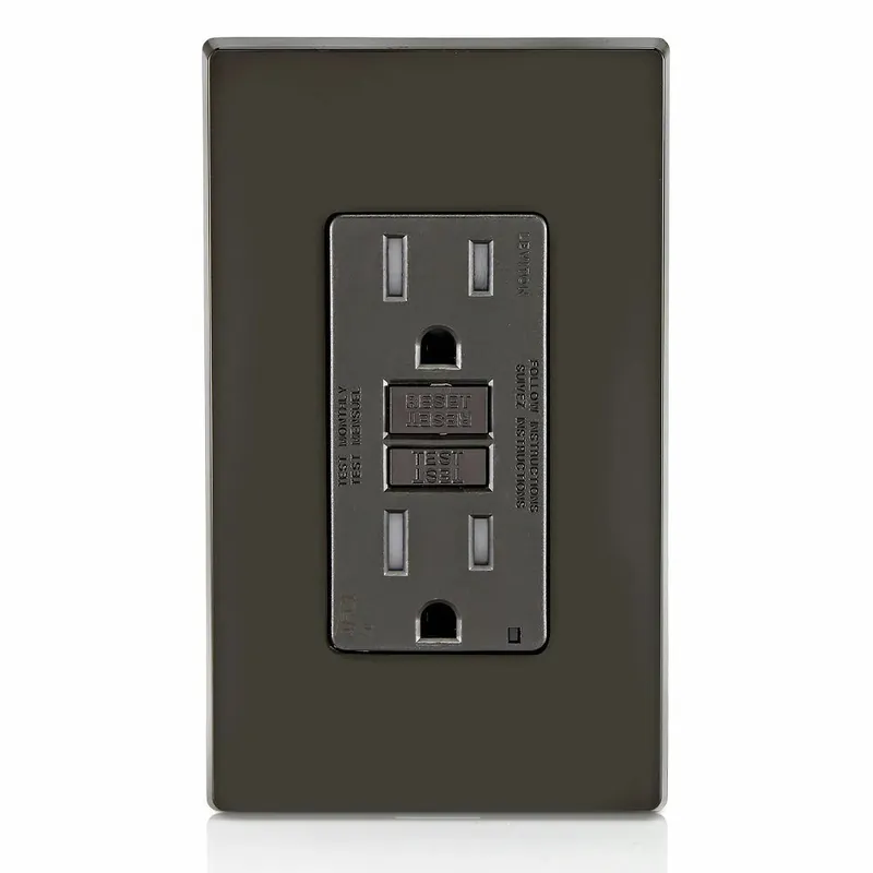 SK0491635-US20260702-105043-0 Leviton AFTR1 AFCI Receptacle, Duplex Self-Grounding 15A 125 VAC - Image 1