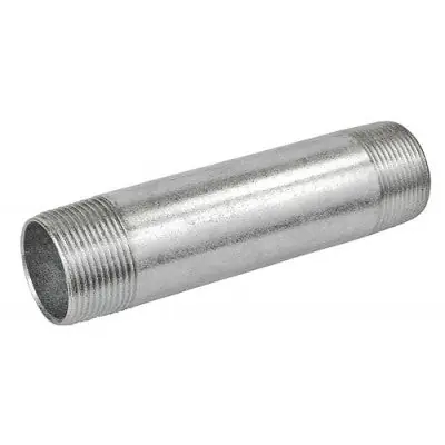 SK0491792-US20260702-105043-0 B&K 563-015 Pipe Nipple 1/2 in x 1-1/2 in L NPT Carbon Steel Galvanized SCH 40/STD - Image 1