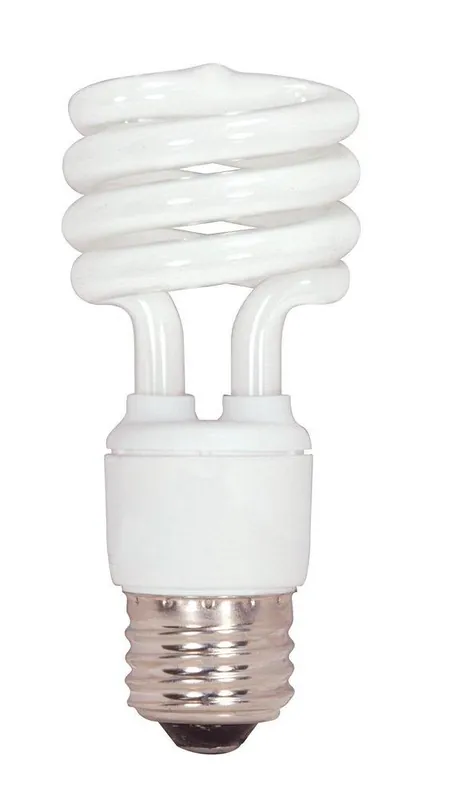 SK0491797-US20260702-105043-0 SATCO S7218 13W T2 Compact Fluorescent Light Bulb with Medium Base - Image 1