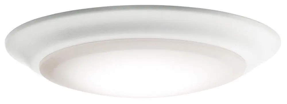 SK0491843-US20260702-105043-0 Kichler Lighting 43846WHLED30 Downlight Gen I 3000K 15W 1-Light Ceiling Light Fixture in White - Image 1