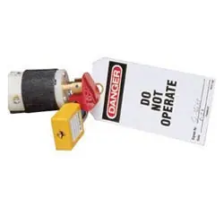 Panduit PSL-P 120V PLUG LOCKOUT RD EA