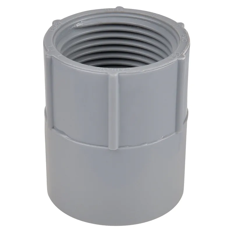 SK0492047-US20260702-105043-0 ABB E942E Carlon Conduit Adapter 3/4 in Female x Socket Thread PVC - Image 1