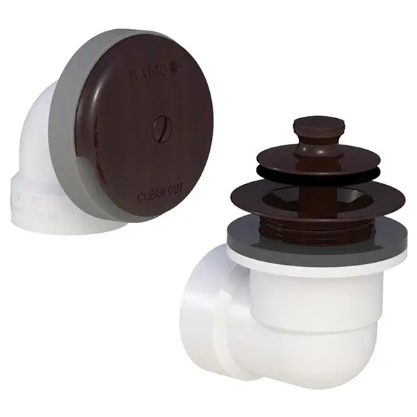 SK0492102-US20260702-105043-0 Watco 601-PP-PVC-BZ Bath Waste Half Kit STD PVC Solvent Weld - Image 1