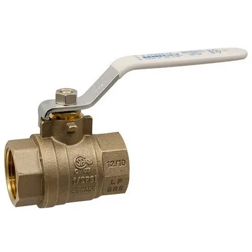 SK0492214-US20260702-105043-0 Nibco T-FP-600A-LF Full Port Forged DZR Copper Alloy Ball Valve, 1/2 inch, NPT x NPT - Image 1