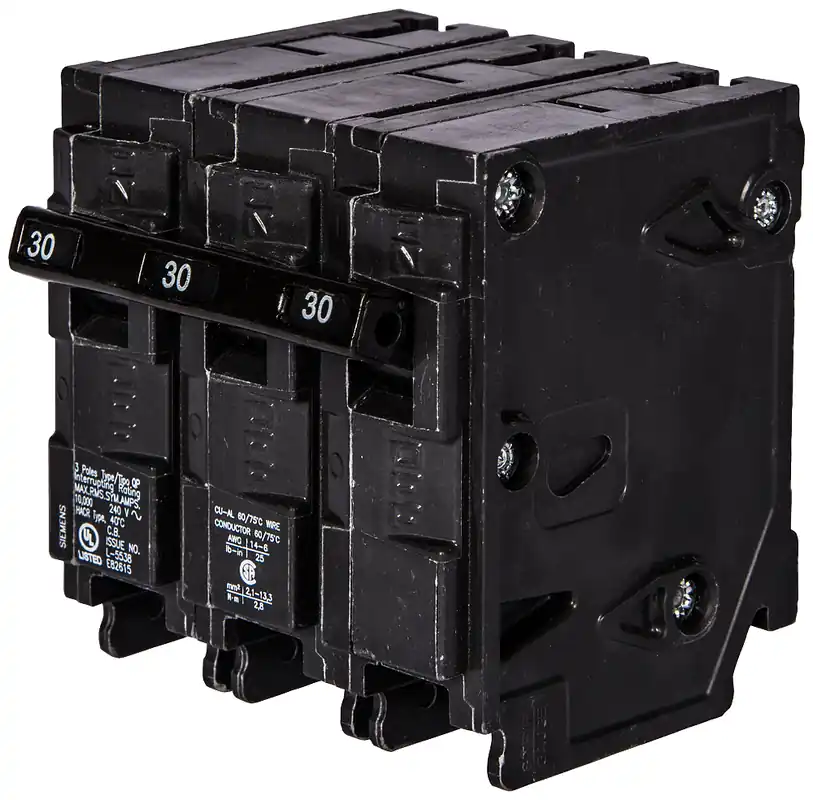 SK0492315-US20260702-105043-0 Siemens Q345 Circuit Breaker 45 Amp 3-Pole 240 Volt - Image 1