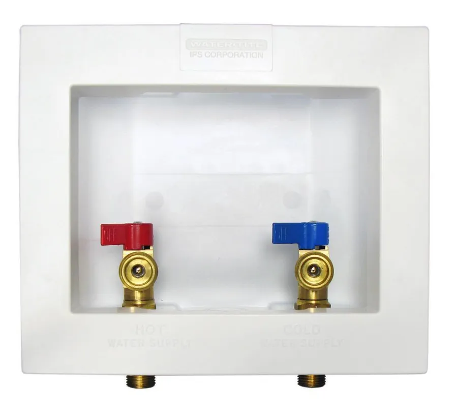 SK0492358-US20260702-105043-0 IPS Corporation 82068 Washing Machine Brass PEX Connection Supply Box Water-Tite - Image 1