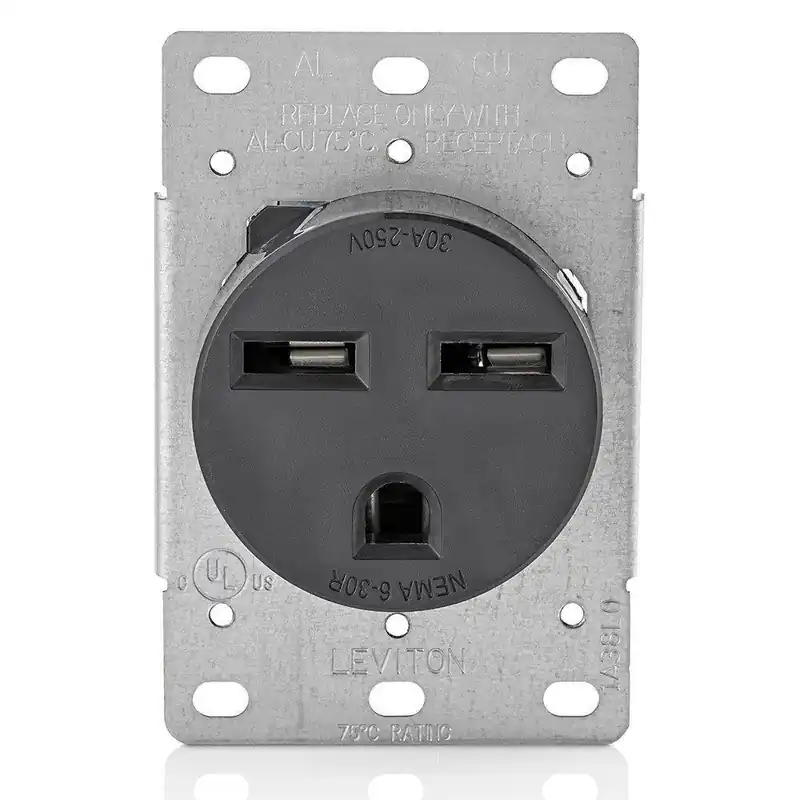 SK0492362-US20260702-105043-0 Leviton 5372 2-1/2 in 30A Straight Blade Wiring Device - Image 1