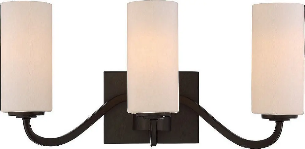 SATCO 60-5903 Willow Non-Dimmable Traditional Vanity Light Fixture 300 W 23 in x 8 in