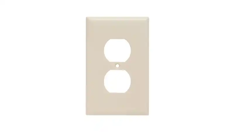 Legrand SPJ8-LA Pass & Seymour 1-Gang 1-Duplex Wallplate