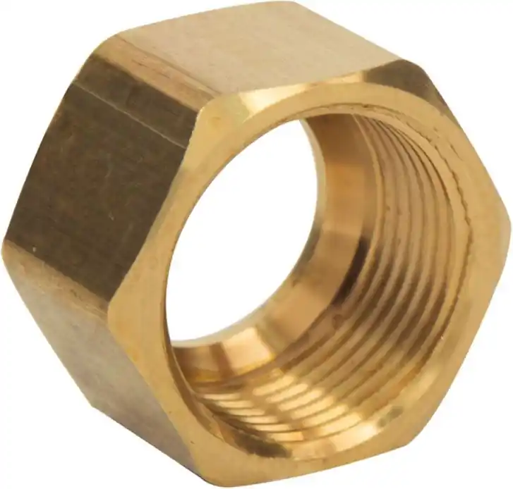 SK0492582-US20260702-105043-0 BrassCraft 61-10 Tube Nut, 5/8 in, Compression, Brass - Image 1