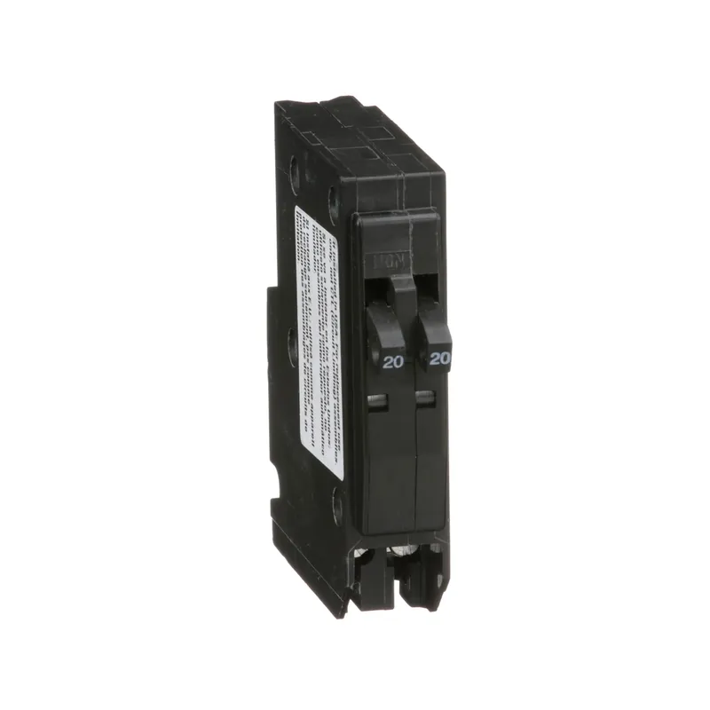 Square D QO2020 Tandem Circuit Breaker 20/20A 120/240V 1Ph