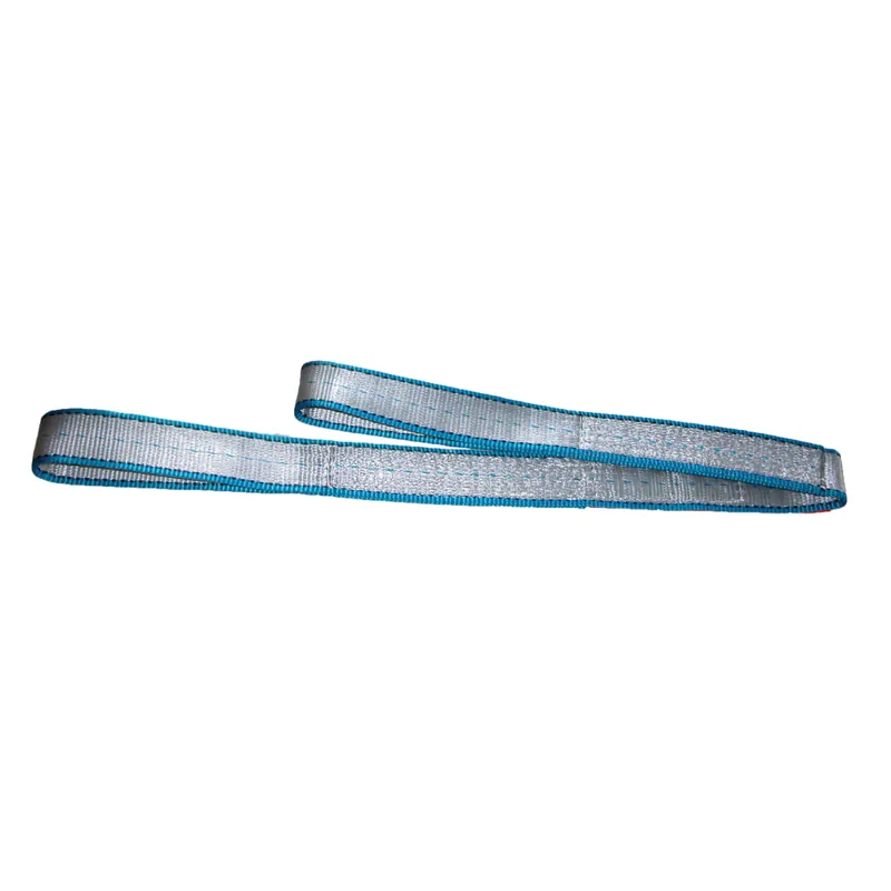 Lift-All EE2801TFX3 Tuff-Edge II Webmaster 1600 Eye and Flat Eye Web Sling, 3 ft L x 1 in W, 3200 lb