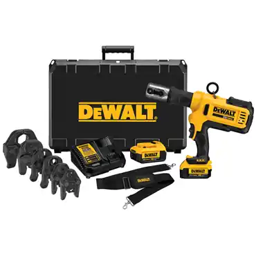 SK0492776-US20260702-105043-0 DeWalt DCE200M2K 20V Max Copper Pipe Crimp Tool Kit - Image 1