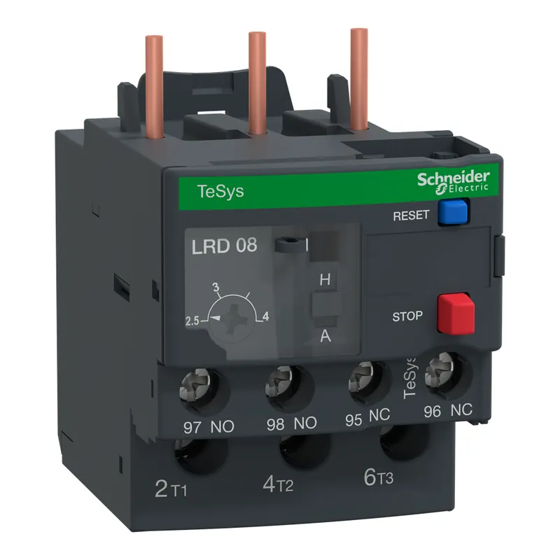 SK0492997-US20260702-105043-0 Schneider Electric LRD08 Overload Relay 2.5-4 A 3-Pole - Image 1