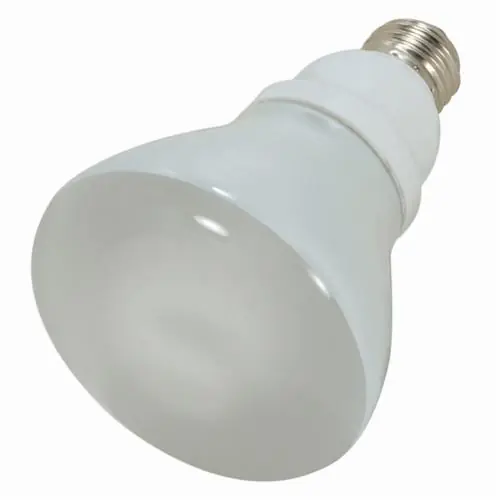 SK0493084-US20260702-105043-0 SATCO S7247 Reflector Spiral Compact Fluorescent Lamp 15 W E26 Lamp Base R30 Shape 15R30/27 - Image 1