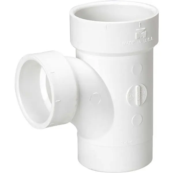Mueller 06117 Streamline Sanitary Street Reducing Tee 2 x 2 x 1-1/2 in