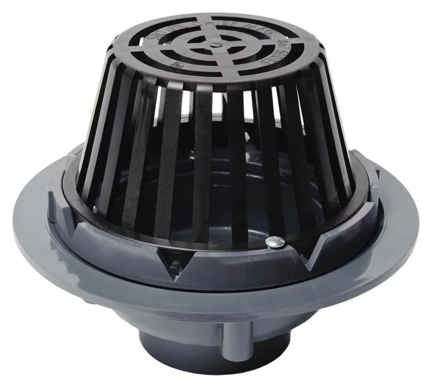 Sioux Chief 867-P4 4 in Plastic Roof Drain