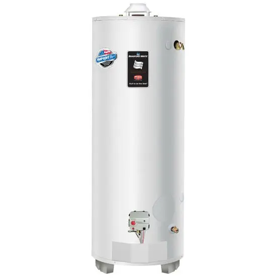 Bradford White RG255H6N High Input Gas Water Heater 78000 Btu/hr 55 gal