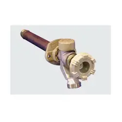 Woodford 19CP-6 Anti-Siphon Freezeless Wall Faucet, 1/2 in, MNPT x Female C, 6 in THK Wall, 125 psi