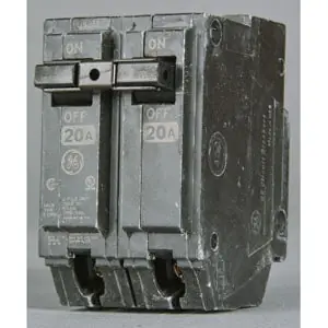 SK0493451-US20260702-105043-0 GE THQL2150 THQL Molded Case Circuit Breaker 120/240 VAC 50 Amp 10 kA Interrupt 2 Pole - Image 1