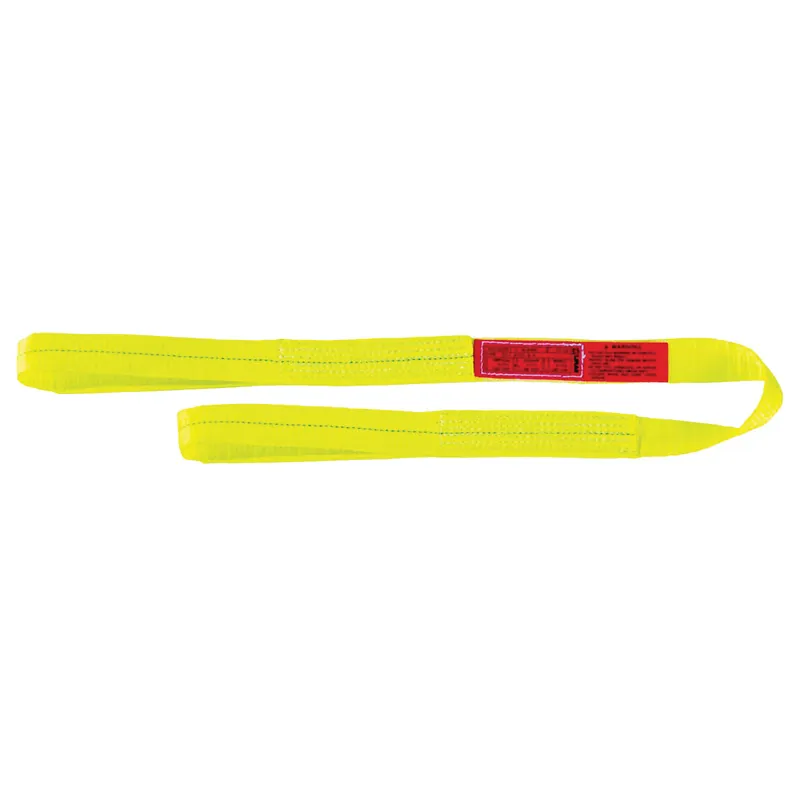 Lift-All EE2602DFX5 Webmaster 1200 Flat Eye and Type 3 Eye Web Sling 5 ft x 2 in 4800 lb