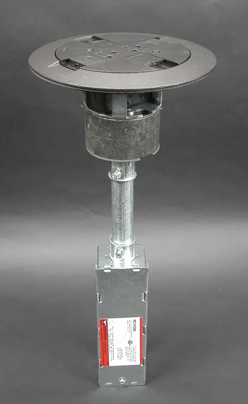 SK0493789-US20260702-105043-0 Legrand RC7ATCAL Wiremold RC Series 20 Amp Aluminum Poke-Through Assembly - Image 1