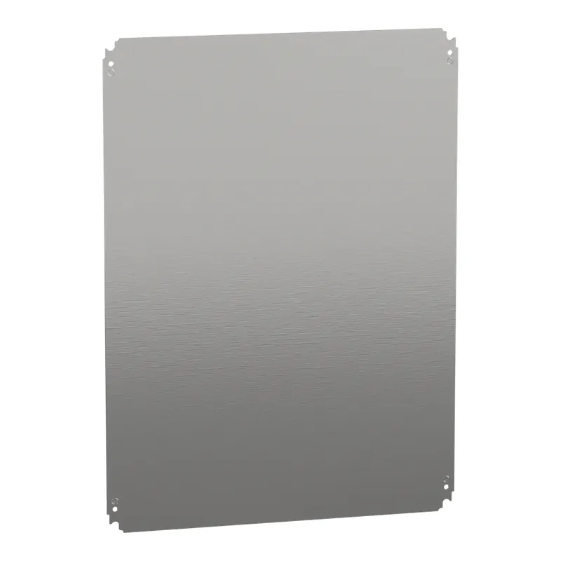 SK0493978-US20260702-105043-0 Schneider Electric NSYMM86 Square D Plain Galvanized Steel Mounting Plate 21.7 Inch x 29.5 Inch - Image 1