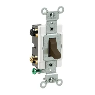 SK0494164-US20260702-105043-0 Leviton CS420-2 4-Way Grounding Toggle Switch 20 Amp 120/277 VAC - Image 1