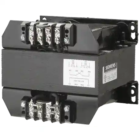 Siemens US2:MT1000M Control Power Transformer 240/480 VAC Primary 120/240 VAC Secondary 1 kVA Power Rating