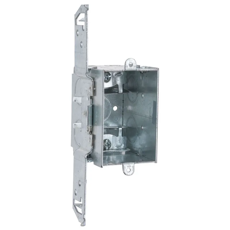 SK0494342-US20260702-105043-0 Hubbell 574 RACO 2-3/4 DP SW BOX TS-BRKT MC-CLAMPS 1/2 KO - Image 1