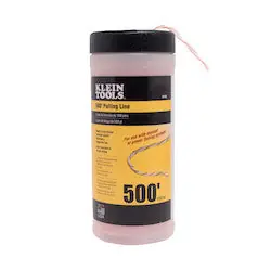 SK0494376-US20260702-105043-0 Klein 56108 Poly Pull Line with Orange Tracer 500 Feet - Image 1