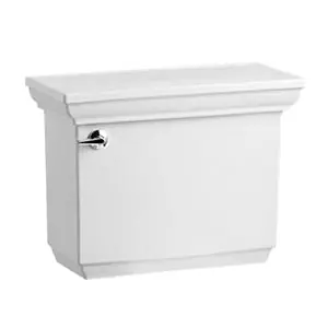 Kohler K-4434-0 Kohler Memoirs 1.28 gpf Class Five Flush Toilet Tank with Lid, White