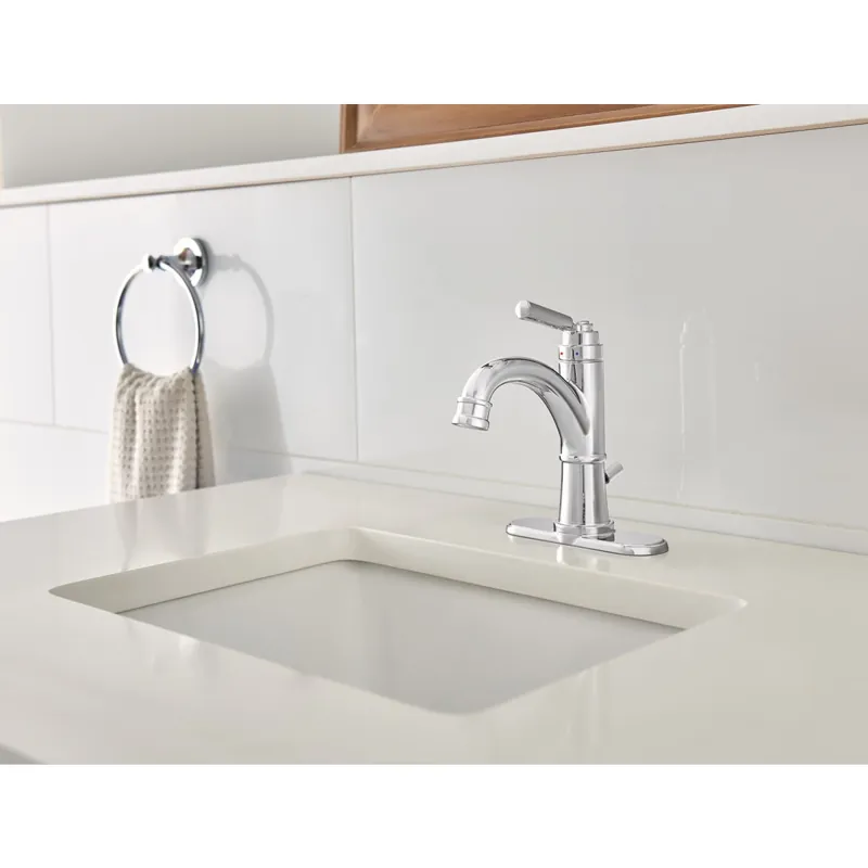 SK0494419-US20260702-105043-0 Peerless Faucet P1523LF Peerless Westchester Single-Handle Bathroom Faucet in Chrome - Image 1