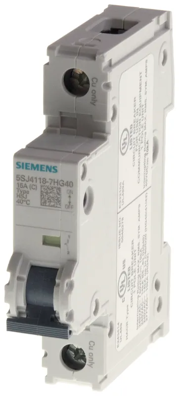SK0494445-US20260702-105043-0 Siemens 5SJ4104-7HG40 5SJ4 MCB,1 240V 14KA 1-POLE - Image 1
