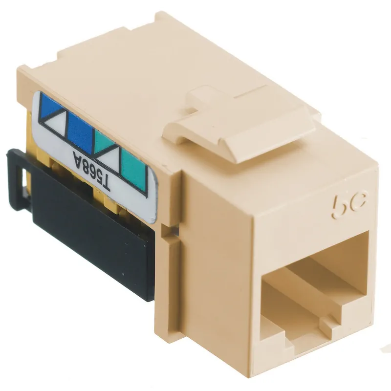 SK0494465-US20260702-105043-0 Hubbell NSJ5EI NSJ CAT5E 8 Position Universal Wiring Modular Jack - Image 1