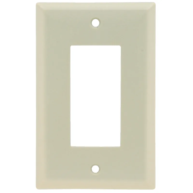 Legrand-Pass & Seymour SPJ26-I Smooth Wall Plate, Junior-Jumbo 1gang Decorator, Ivory
