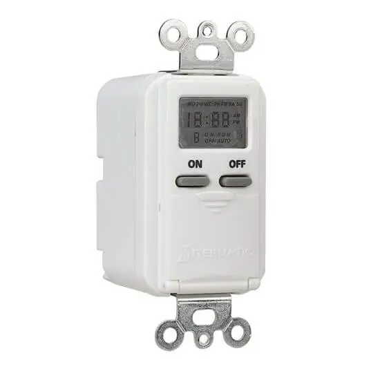 SK0494629-US20260702-105043-0 Intermatic EI500WC 7-Day 120 VAC 60 Hz 15 Amp White Programmable Timer - Image 1