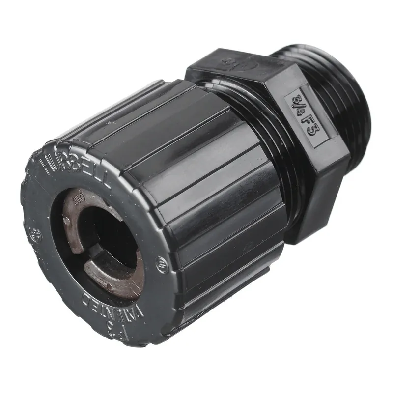 Hubbell SHC2036CR Cord Connector Standard Straight 3/4 in