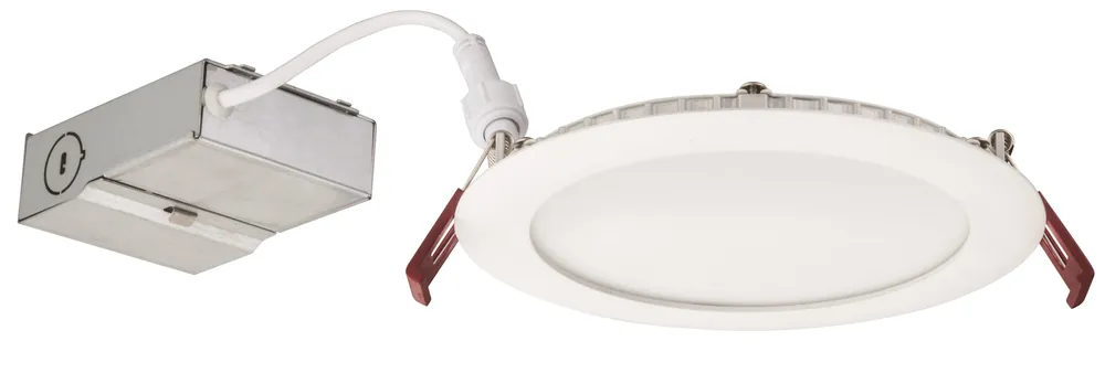 SK0494673-US20260702-105043-0 Lithonia WF6-ADJ-LED-30K40K50K-90CRI-MW-M6 6 Adjustable Wafer-Thin LED Downlight 14W (7 Inch) WF6-ADJ-LED-30K40K50K-90CRI-MW-M6 - Image 1