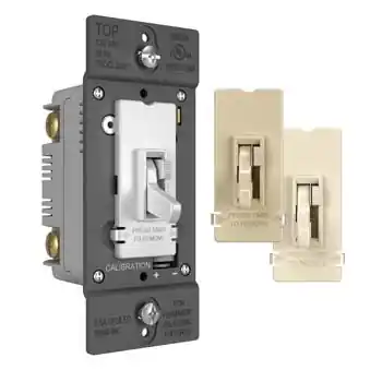 Legrand TSDCL303PTC P&S TOG SLIDE DIM CFL/LED 300W TRI-COLOR