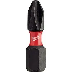 SK0494732-US20260702-105043-0 Milwaukee 48-32-4412 SHOCKWAVE Impact Phillips #2 Insert Bits 1 in - Image 1