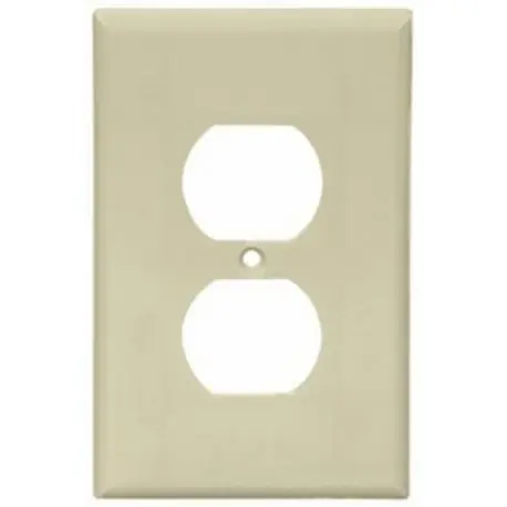 EATON 2032V Midway Wallplate, 1 Gang, 4.87 in H x 3.12 in W, Replacement MPN