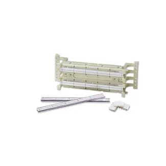 SK0495180-US20260702-105043-0 Leviton 41AB2-1F4 Wiring Block Kit with Legs, Cat 5E - Image 1
