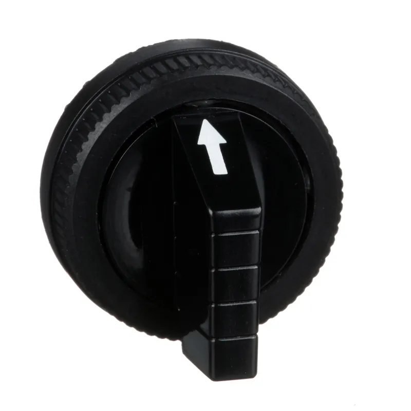 SK0495205-US20260702-105043-0 Square D 9001B11 NEMA 4/4X/13 Black Standard 30 mm Selector Switch Knob - Image 1