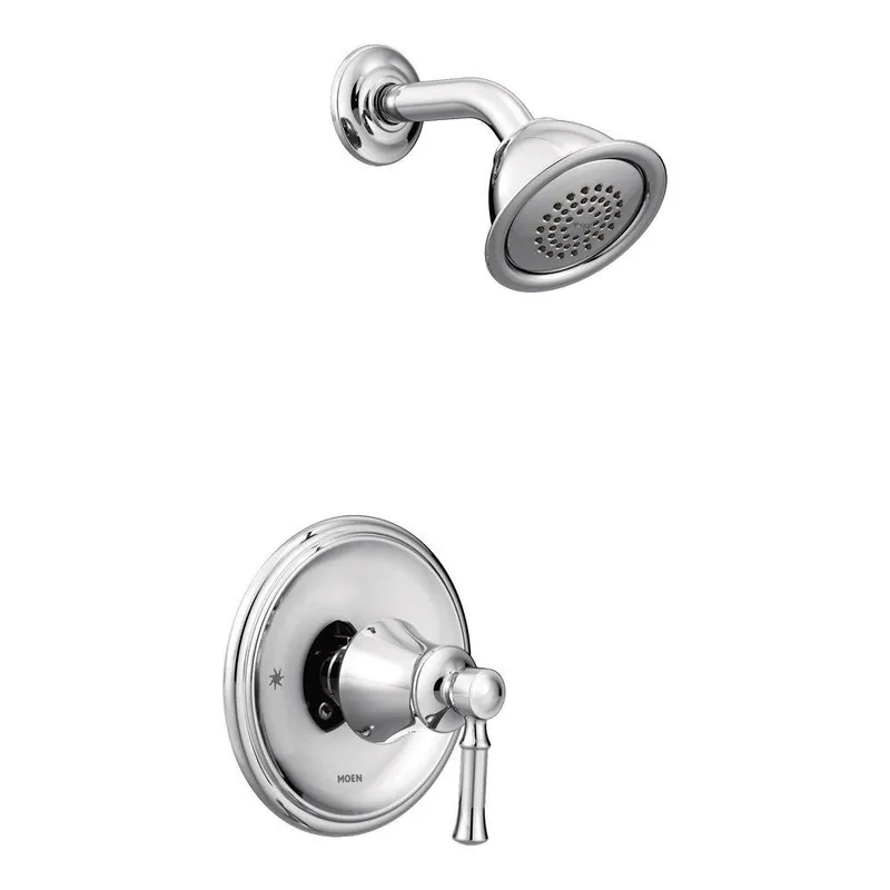 SK0495213-US20260702-105043-0 Moen T2182 Dartmoor One Handle Single Function Shower Faucet Chrome (Trim Only) - Image 1