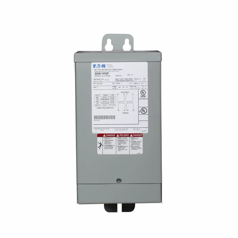 EATON S20N11S03N TRANSFORMER DISTRIBUTION 240/480VAC 3KVA