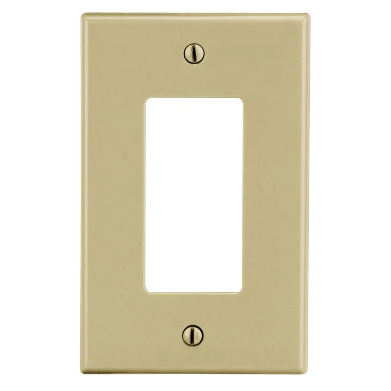 Hubbell PJ26I Hubell Wallplate, M-Size, 1-G, 1) Dec, IV