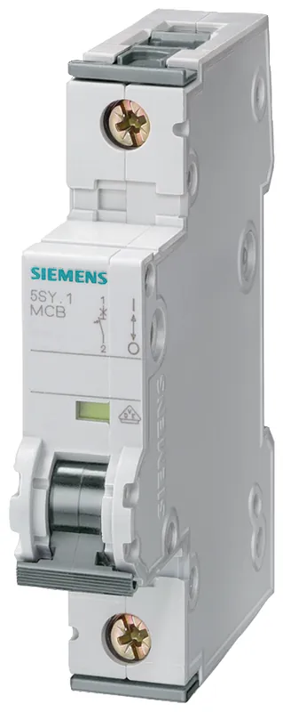 SK0495501-US20260702-105043-0 Siemens 5SY4101-7 1 Amp C Curve 1-Pole Supplementary Protector - Image 1
